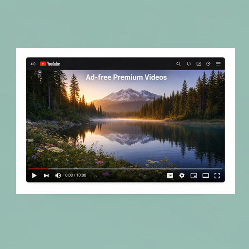 YouTube Interface showing intrusive ads